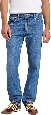 - Jeans Uomo - vestibilità Dritta Regular - West - Blue Beam