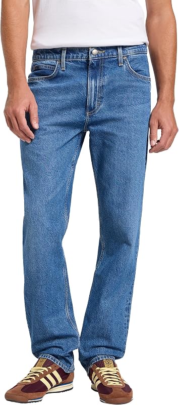 - Jeans Uomo - vestibilità Dritta Regular - West - Blue Beam