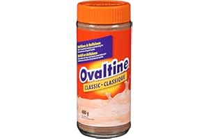 Ovaltine Classic Malt Drink Mix, 400g Jar (Pack of 6), Enjoy Hot or Iced