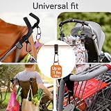 Baby Uma Baby Buggy Clips 4 Pack 5 kg Universal Pram Hooks Aluminium view 7