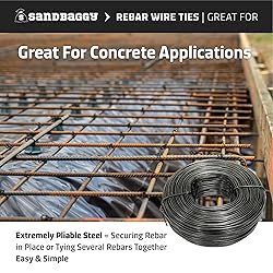 Sandbaggy Rebar Tie Wire Reel 16 Gauge