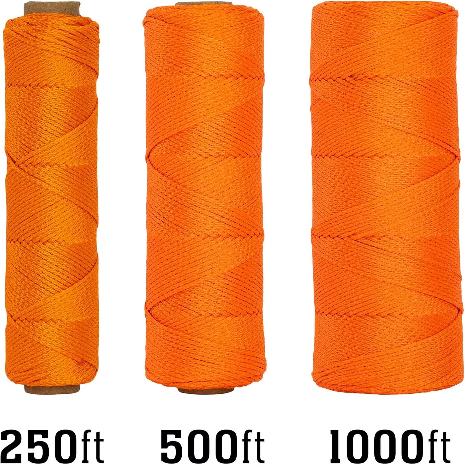 Braided Nylon Mason Line 18 SGT KNOTS Moisture, Oil, Acid, Rot