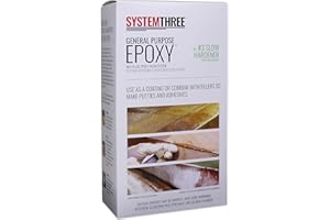 SYSTEMTHREE System Three General Purpose Epoxy Resin with #3 Slow Hardener, 1.5-Pint Kit