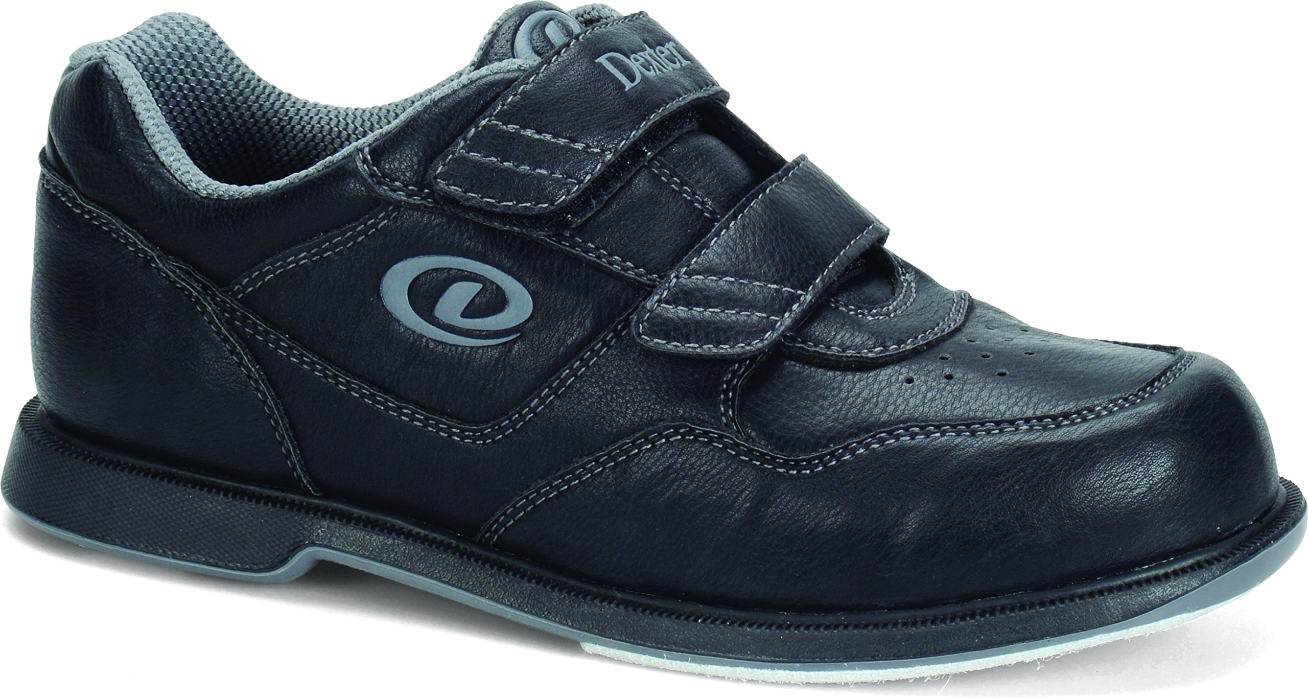 Dexter Men's V Strap Bowling Shoes, Black, 15