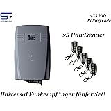 Universal Funk-Empfänger Schartec für Garagentorantrieb - 433 MHz Funk