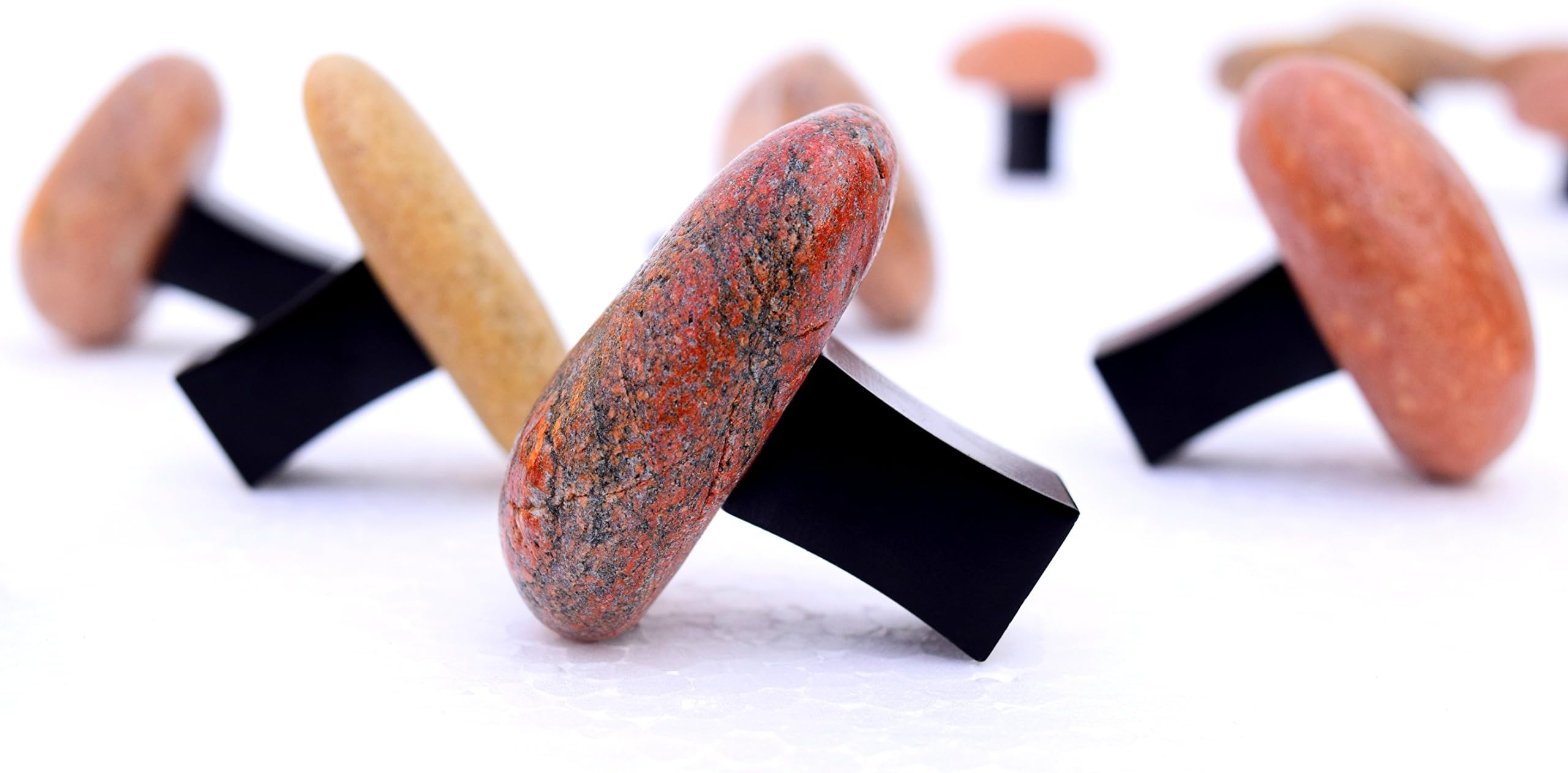 Beach Stone Kitchen Cabinet handle. Door knobs. Stone Cabinet Knobs. Furniture knobs. Drawer Pulls