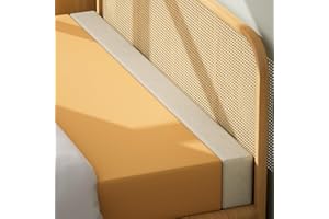DEEPSHARK Mattress Extender for King Bed, Bed Gap/Space/Crack Filler Between Headboard and Mattress or Wall,High-Density Bed Crack Filler with Removable Cover （Beige-King-78 * 4 * 8in）