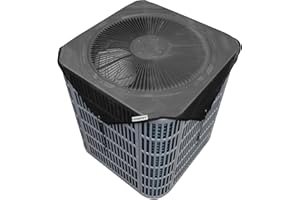 COVERTIFY Central Air Conditioner Covers for Outside 36'' X 36'', Mesh AC Covers for Outside Unit, Breathable AC Conditioning Condenser Compressor Cover - Top Universal Defener for All Season