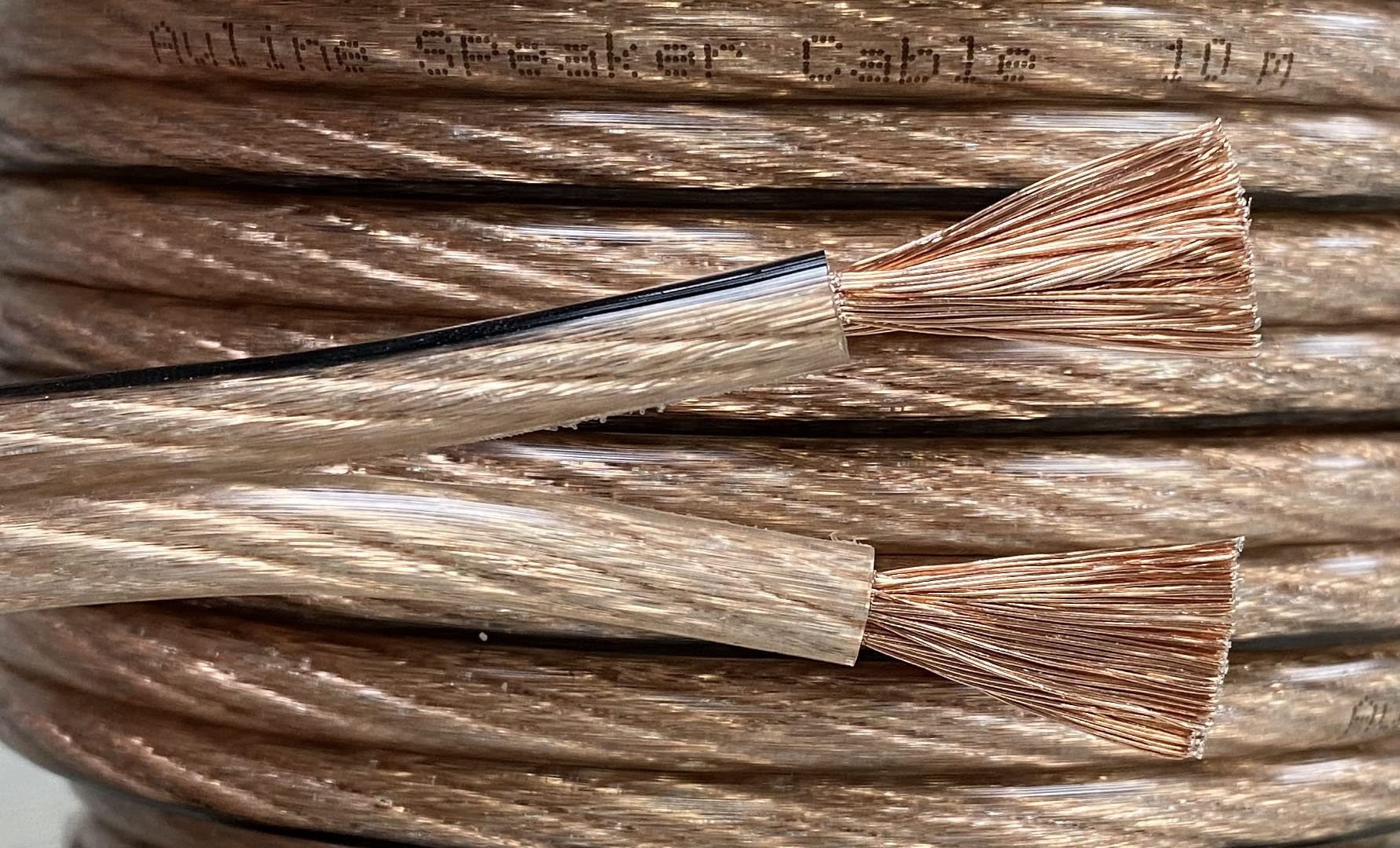 Auline 10m x 6mm2 10AWG Thick Low Resistance HiFi Loud Speaker Cable Wire Sound