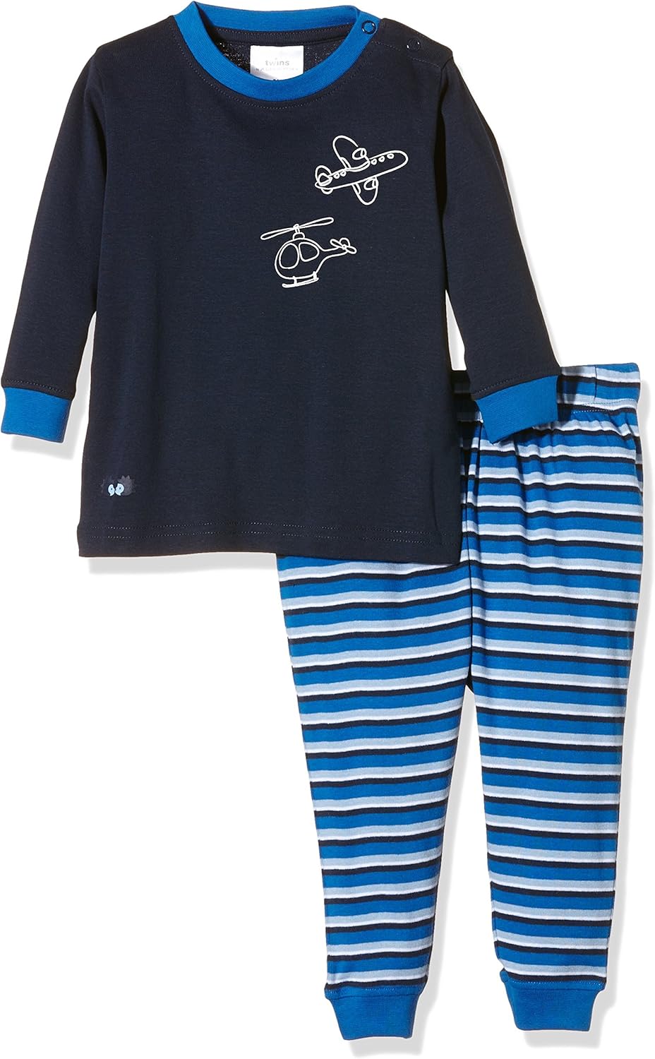 Comment Dit On Pyjama En Anglais Twins 134026 Ensemble De Pyjama, Bleu-Blau (Hellblau 4002), 7-9 mois/74
