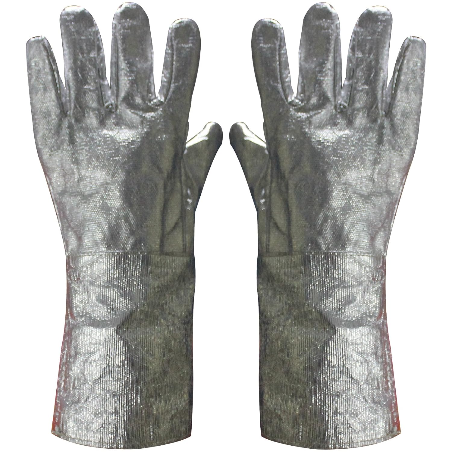 Funshowcase 15 Aluminized Safety Melting Furnace Gloves Refining
