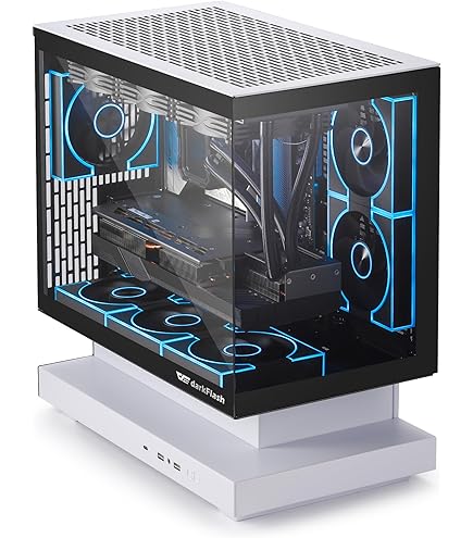 Amazon.com: COOJ Z18 Side Glass,matx Micro-ATX/Mini-ITX Gaming PC