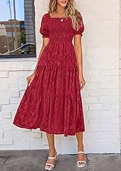 PRETTYGARDEN Women's 2025 Summer Casual Midi