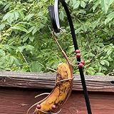 Eventerde 3 Copper Butterfly Banana Hammock Feeder Outdoor Garden Hanging view 8