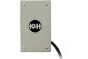 K&H Pet Products Snuggle-Up Bird Warmer, Caged Bird Heater for Small Exotic Birds Like Parakeets or Cockatiels, Bird Heater for Cage - Gray Small 3 X 5 Inches