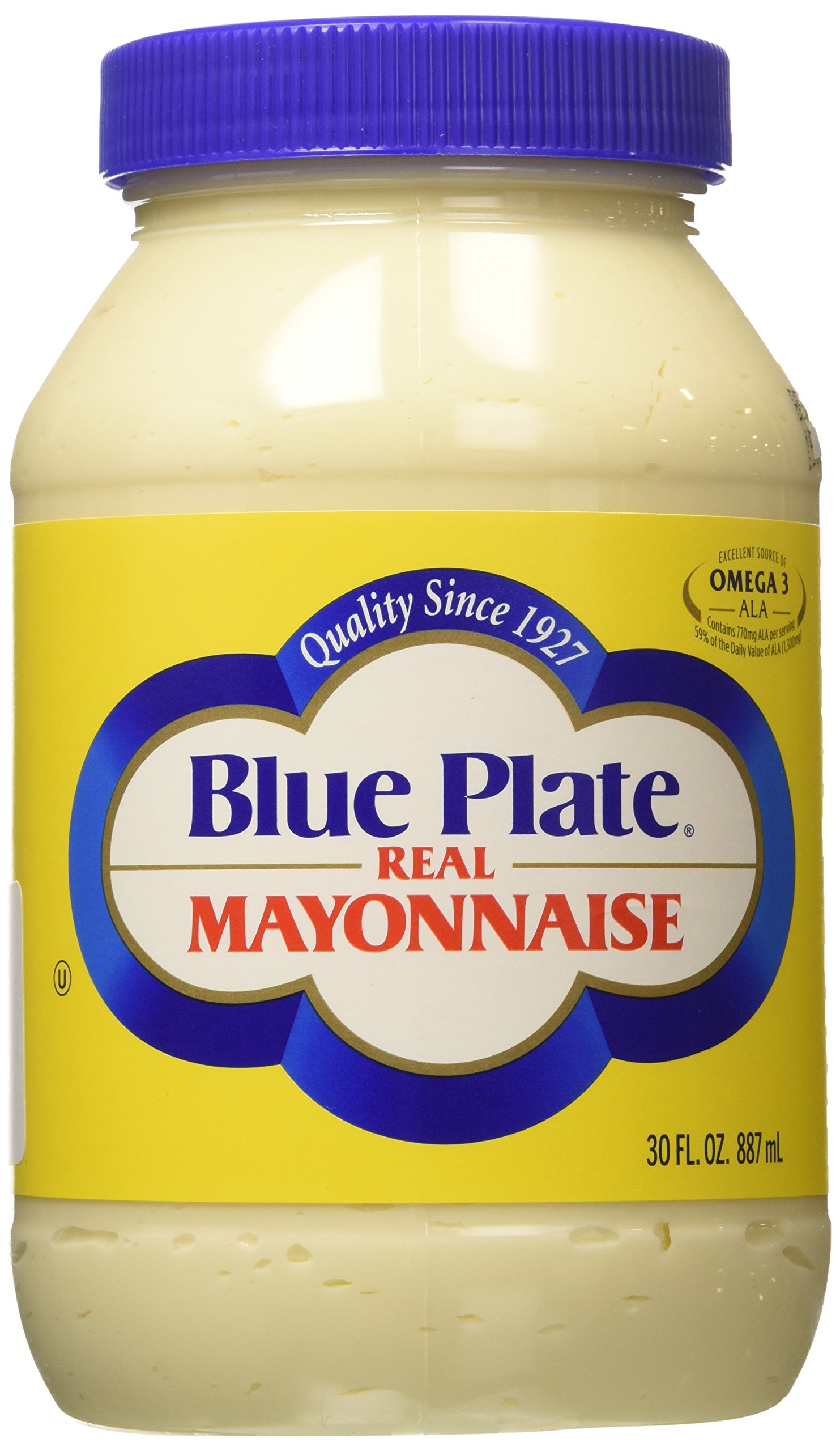 Blue Plate Real Mayonnaise 30 Oz (Pack of 1) Grocery & Gourmet Food