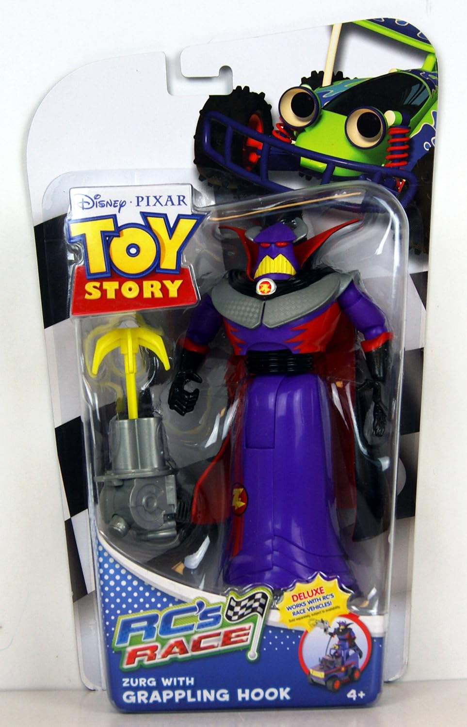Disney Pixar Toy Story RC's Race Figure Zurg with Grappling Hook