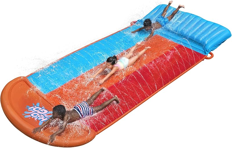 Bestway H20GO Tsunami Triple Lane Slip and Slide Inflatable Water Park