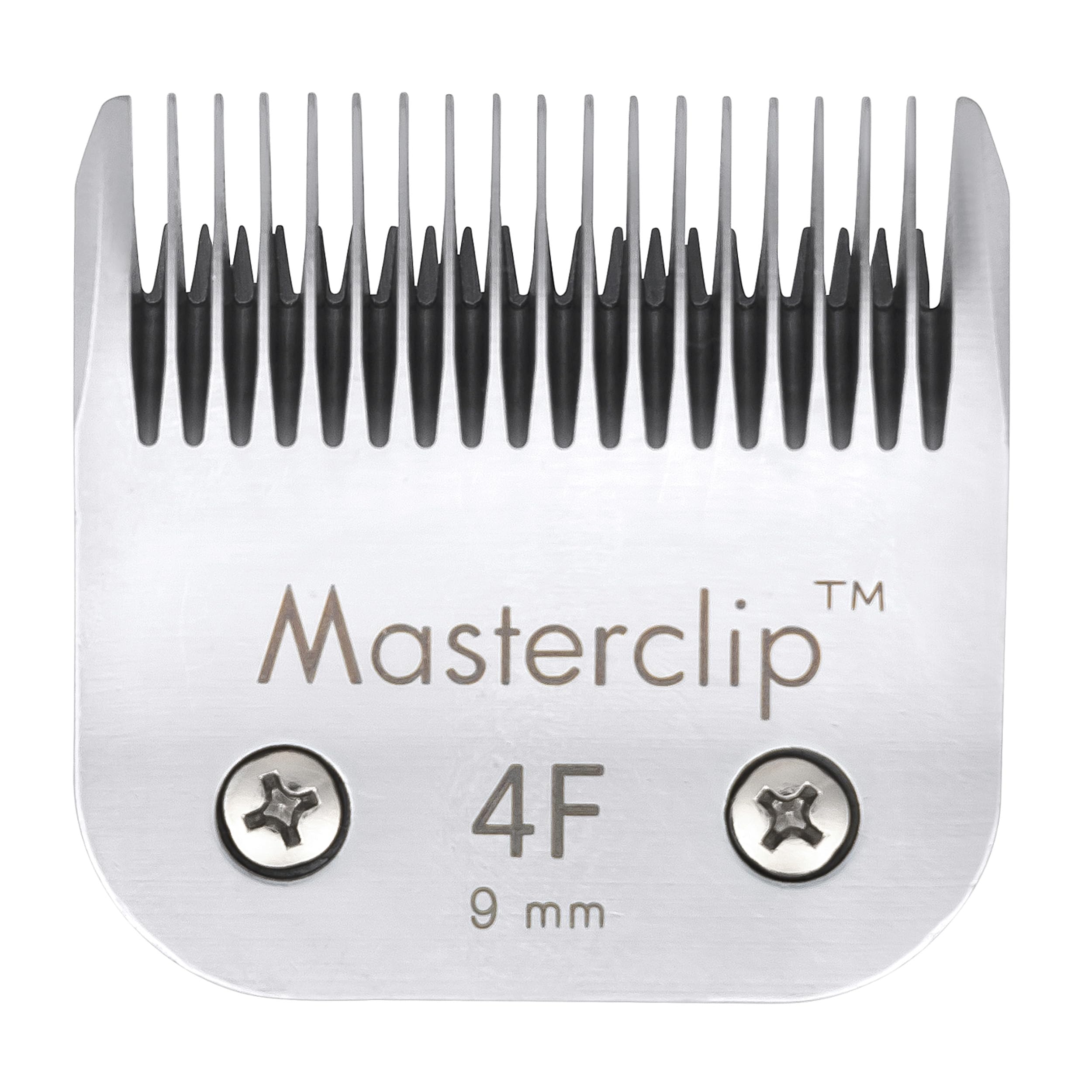 Masterclip Dog Clipping Blade A5 Clipper Blades 50F 40F 30F 15F 10F 9F 7F 7 5F 5# 4F 4# 3F 3# 2F 2# 5/8N Toe Blade Compatible Oster Andis (4F)