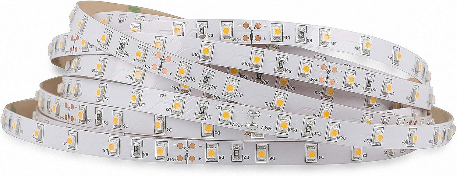 Mextronic LED 3528 Strip Warm White (2700K) 24W 500CM 24V IP20, 5 meters - Image 4