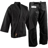 Pro Force Gladiator Judo Gi/Uniform - Black - Size 1