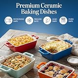joeji's Kitchen Mini Baking Dishes Set of 4 325ml Rectangular Ceramic view 3