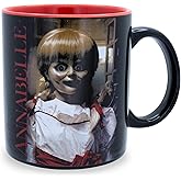 Silver Buffalo Annabelle The Conjuring Ceramic Mug | Coffee Cup For Espresso, Tea | Holds 20 Ounces