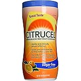 Amazon Com Citrucel Sugar Free Orange Flavor Methylcellulose Fiber Therapy Powder For Regularity 16 9 Ounce Health Personal Care