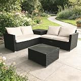 Panana Rattan Corner Sofa Set with Storage Box 4 Seater Outdoor Furniture view 2