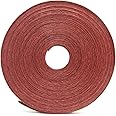 65 ft Paper Rattan Cane, 0.6 Inch Weaving Cane Basket Making Supplies for Craft, DIY Home Kitchen Decoration (Wine Red)