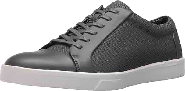 Amazon.com | Calvin Klein Men's IGOR NAPA Calf Sneaker, Grey, 9.5 Medium US  | Fashion Sneakers