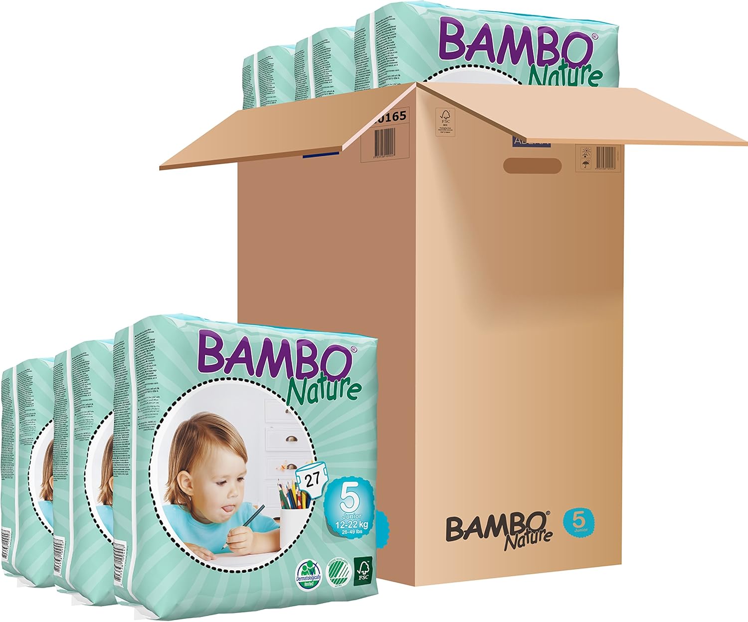 bambo nature size 5