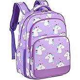 VASCHY Kids backpacks, 16in Water Resistant Boys Girls Backpack for Preschool/Primary/Elementary School Bookbag