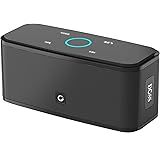 DOSS Touch Wireless Bluetooth V4.0 Portable Speaker with HD Sound and Bass (Black)