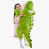 IKASA Giant Crocodile Plush 78cm Soft Toy Large Alligator Fluffy Gift