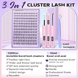 Invisible Band Lash Clusters Kit Wispy Natural
