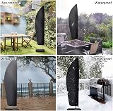 Estefanlo Parasol Cover Waterproof Windproof 210D Oxford Extra Large Cantilever view 7