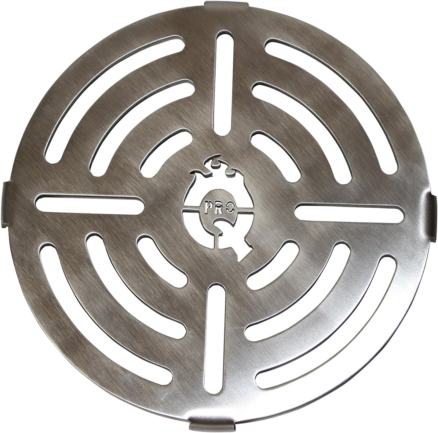 Afterburner Steak Grill (20 cm), Portable Charcoal BBQ Grill, High Heat Stainless Steel, Chimney Starter Compatible