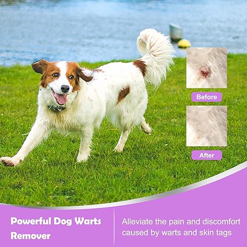 JOPROCH Dog Wart Remover, Natural Dog Skin Tag Remover Treatment
