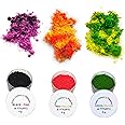 Heat Sensitive Thermochromic Color Changing Powder Pigment Multicolor Pack Changing at 77F/25C Perfect for Color Changing Slime Tumblers Science Experiments Resin Jewelry T-Shirts Shoes Nail Art