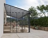 Palram Canopia Patio Cover Sidewall Grey - UV-Resistant, Durable view 5