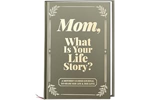 BRAVEBUG Christmas Gifts for Mom from Daughter, Son - Personalized Birthday gifts for moms , Wife, Women - Moms Birthday Gift Ideas - Christmas Mom stocking stuffers, Mom I Want To Hear Your Story, Tell me your life story mom