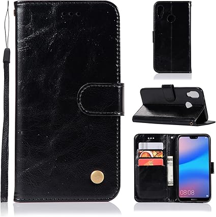 Amazon Co Jp Huawei P20 Lite ケース 手帳 最高級pu レザー 耐衝撃 Hwv32 スマホケース カード収納 マグネット スタンド機能 おしゃれ 人気 Uqmobile Y Mobile ファーウェイ P20lite P20 Lite カバー Huawei P20 Lite ブラック 家電 カメラ