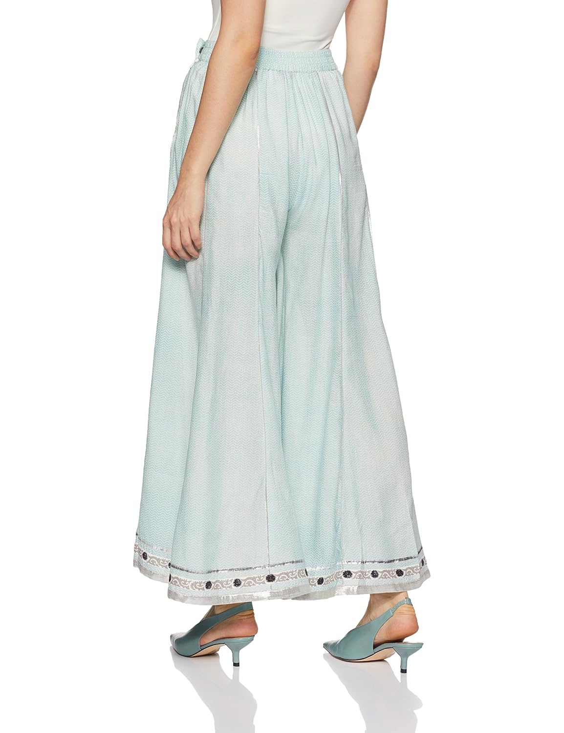 w for woman palazzo cotton bottom