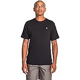 Volcom Mens Circle Stone Organic Short Sleeve T-Shirt – Soft Cotton Crewneck with Logo Graphic