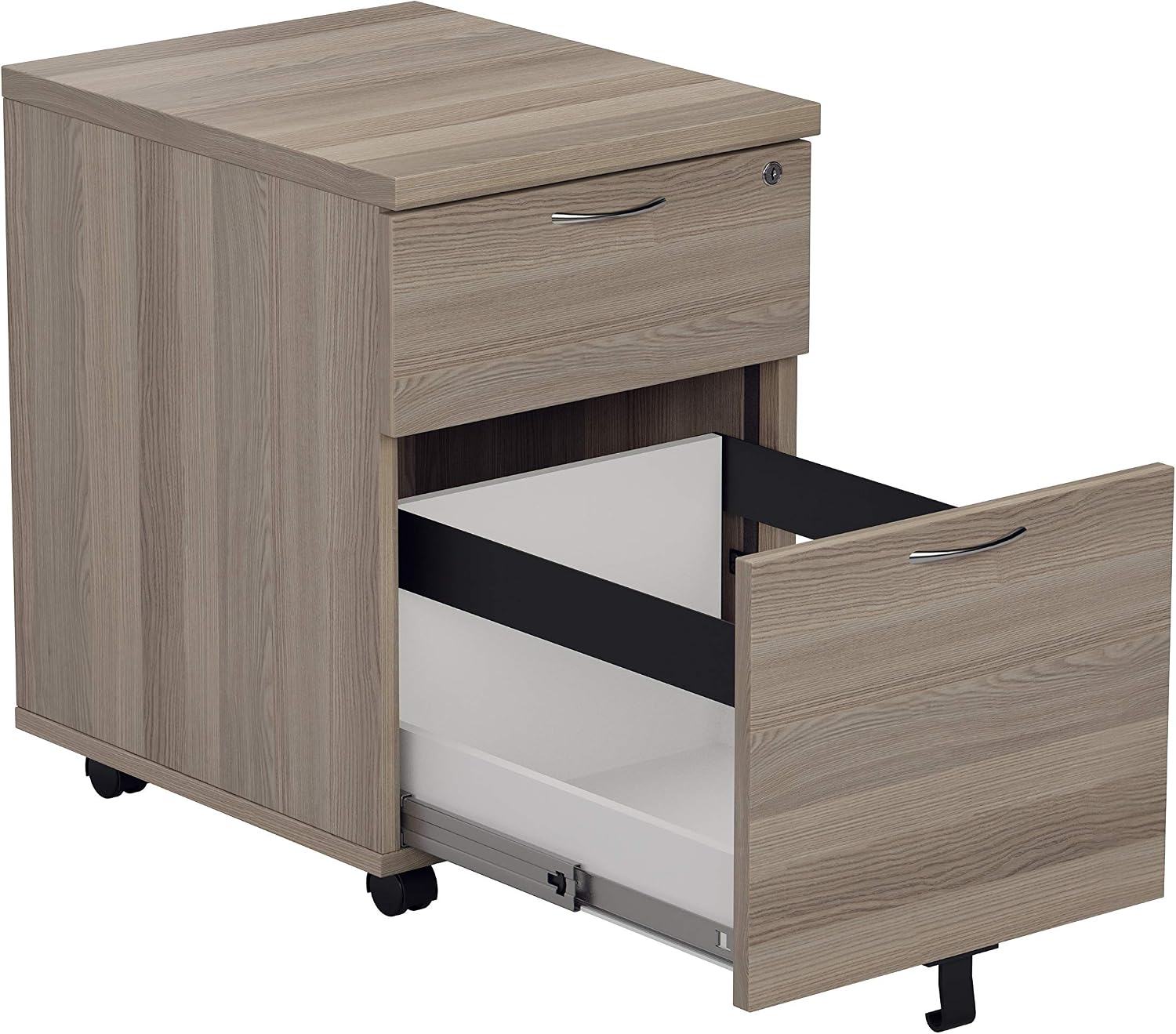 Office Hippo Heavy Duty 2 Drawer (1 for Filing) Mobile Pedestal Filing Cabinet, File Cabinet - Image 5