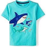 Gymboree Boys and Toddler Embroidered Graphic T-Shirt