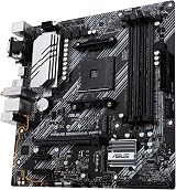 ASUS PRIME B550M-A WIFI II Motherboard AMD AM4 Micro ATX 4 DDR4 Wi-Fi PCIe4 view 5