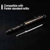 SMOOTHERPRO Solid Brass Bolt Action Pen Bronze BR631 Ballpoint view 6