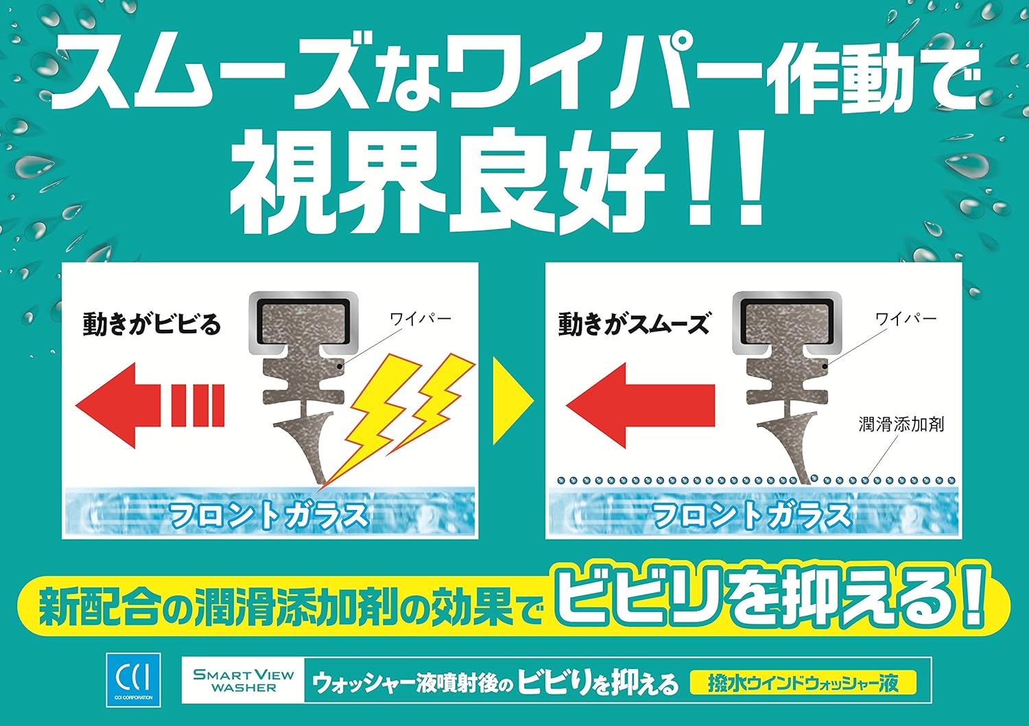Cci 車用 ウインドウウォッシャー液 スマートビュー 撥水タイプ 30度不凍 2l G 136 車 バイク 車 バイク Amazon